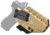 CYA Supply Co. RIDGE IWB Holster,Glock, Glock 17 GEN 3-5 Glock 22 / 31 Gen 3-4, Right Hand Draw, Flat Dark Earth, Small, RDG0203
