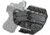 CYA Supply Co. RIDGE IWB Holster,Glock, Glock 26 Gen 3-5 Glock 27 / 33 Gen 3-4, Right Hand Draw, Black, Small, RDG0181