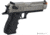 Cybergun / Spartan Military &amp; Law Enforcement Magnum Research Licensed Semi/Full Auto Metal Desert Eagle L6 CO2 Gas Blowback Airsoft Pistol by KWC, 2-Tone, Black/Gray, 950503-US