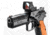 CZ Custom CZ TS Orange, CZ Czechmate, CZ TS 2 Racing Green Red Dot Sight Mount w/Thumb Rest, Black, 10538