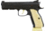 CZ-USA Shadow 2 Gold Digger OR FS Semi Auto Pistol, 9mm Luger, 4.89 inch Barrel