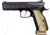 CZ-USA Shadow 2 Gold Digger OR FS Semi Auto Pistol, 9mm Luger, 4.89 inch Barrel, Adjustable Rear Sght, Golden Grip, 2-Mag 19 Rounds Capacity, 91242