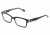 D&amp;G DD1176 SV Prescription Eyeglasses Black Top On Clear Frame / 50 mm Prescription Lenses, 675-5017