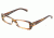 D&amp;G DD 1193 Eyeglasses, Orange Havana Frame w/Non Rx 50 mm Diameter Lenses, 1572 5016