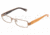 D&amp;G DD 5061 Eyeglasses Styles -  Light Brown Frame w/Non-Rx 50 mm Diameter Lenses, 353-5016