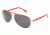 D&amp;G DD6078 Progressive Sunglasses - Silver/Red Gray Frame / 61 mm Prescription Lenses, 063-87-6112