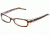 D&amp;G DD1137 SV Prescription Eyeglasses - Havana On Transparent Frame / 51 mm Prescription Lenses, 556-5117