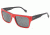 D&G DD3044 Sunglasses 768/87-5618 - Red On Black Gray Blue