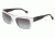 D&G DD3044 Sunglasses 783/8G-5618 - White On Black Gray Gradient