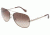 D&amp;G DD6086 Sunglasses 110713-6414 - Matte Pale Gold Frame, Brown Gradient Lenses