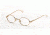 D&amp;G DD5024 Eyeglasses with No-Line Progressive Rx Prescription Lenses 026-4521 - Old Gold 