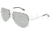 D&amp;G DD6068 Sunglasses with No-Line Progressive Rx Prescription Lenses DD6068-05-6G-6212 - Frame Color: Silver, Lens Diameter: 62 mm