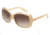 D&amp;G DD8075 Sunglasses with No-Line Progressive Rx Prescription Lenses DD8075-182313-5816 - Lens Diameter: 58 mm, Frame Color: Metal Beige Transparent On Beige
