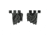 Latitude Outdoors Carbon SS Illuminators, 1 Pair, Black/Gray, One Size, AX-ILLUM