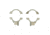 Weaver 1in Grand Slam Steel Rings, .22 Style, High, Nickel 49214