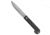 Daggerr Daggerr Knives Ataman Fixed Blade Black Micarta 3.50" Damascus, Black, Damascus, adult, BHQ-227901