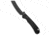 Daggerr Daggerr Knives Behemoth Slim Crossbar Lock Black G10 4.00" Black, Black, VG10, adult, BHQ-227903