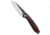 Daggerr Knives Daggerr Knives Alligator Crossbar Lock Knife Black/Red G-Mascus 4.25" Black, Black/Red, CPM MagnaCut, adult, BHQ-227912