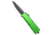 Daggerr Knives Daggerr Knives Koschei Double Action OTF Knife Poison Green Aluminum 3.5" SW, Green, D2, adult, BHQ-182323