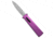 Daggerr Knives Daggerr Knives Koschei Slim Double Action OTF Knife Purple Aluminum 3.5" SW, Purple, D2, adult, BHQ-190986