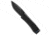 Daggerr Knives Nightmare 63 MagnaCut Folding Knife, 2.55in, CPM MagnaCut, Drop Point Blade, Titanium, Black Handle, Thumb Stud, Black/Black, 5.625 inch, BHQ-217298