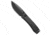 Daggerr Knives Nightmare 77 MagnaCut Folding Knife, 3.125in, CPM MagnaCut, Drop Point Blade, Titanium, Black Handle, Thumb Stud, Black/Black, 6.875 inch, BHQ-217310
