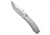 Daggerr Knives Nightmare MagnaCut Folding Knife, 4.00in, CPM MagnaCut, Drop Point Blade, Titanium, Gray Handle, Satin, Drop Point, Gray/Gray, 9.00 inch, BHQ-217308