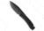Daggerr Knives Nightmare Folding Knife, 4.00in, CPM MagnaCut, Drop Point Blade, Titanium, Black Handle, Thumb Stud, Compound, Black/Black, 9.00 inch, BHQ-216646