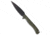 Daggerr Knives Pero Folding Knife, 5.00in, 8Cr14MoV, Spear Point Blade, OD Green Handle, OD Green/Black Gray, 11.00 inch, BHQ-216661