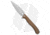 Daggerr Knives Vendetta Folding Knife, 5.00in, VG10, Dagger Blade, Micarta, Brown Handle, Brown/Gray, 10.90 inch, BHQ-179370