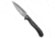 Daggerr Knives Vendetta Folding Knife, 5.00in, Damascus, Dagger Blade, G-10, Black Handle, Black/Black, 10.90 inch, BHQ-179373