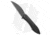 Daggerr Knives Voron Folding Knife, 5.15in, D2, Wharncliffe Blade, G-10, Black Handle, Black/Black Gray, 11.25 inch, BHQ-144682