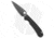 Daggerr Knives Zhalo Folding Knife, 3.875in, D2, Spear Point Blade, G-10, Black Handle, Black/Black Gray, 8.625 inch, BHQ-102184
