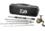 Daiwa Carbon Case Travel Pack, 5ft6, Medium, 5 Pieces, CC20F565L