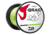 Daiwa J-Braid 8X Braided Line w/Bulk Spool, 3000yds, 15lb, Chartreuse, JB8U15-3000CH