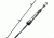 Daiwa Laguna Spinning Rod, 7ft, Ultra Light, Moderate Slow, 2 Pieces, LAG702ULFS