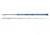 Daiwa Proteus WN Spinning Rod, 8ft, Heavy, Fast, 1 Piece, Blue, PRTWN80HFS