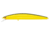 Daiwa Salt Pro Floating Minnow Lure, 6in, 1 1/9oz, Black Yellow, DSPM15F31
