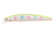 Daiwa Salt Pro Floating Minnow Lure, 6in, 1 1/9oz, Laser Chart Rainbow, DSPM15F11