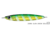 Daiwa Zakana Casting Jig, 2 6/7oz, 4.6in, Zebra Glow Green Gold, ZC80G10