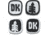 Dakine Dk Dots Stomp, Black / White, One Size, 10002135-BLACK/WHIT-91M-OS