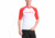Heavy Duty Short Sleeve Rashgaurd - Mens -Red-X-Large