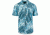 Dakine Poipu S-S Woven, SKY BLUE WASHED PALM, S, 10001175-SKLSLM