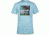 Dakine Postcard Palms T Shirt, AQUA SNOW, XL, 10001879-QUSO-XL