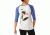 Dakine Rikki 3-4 Baseball Tee, HORIZON, XS, 10001628-OIZO-XS