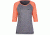 Dakine Rikki 3-4 Baseball Tee, WATERMELON, XL, 10001628-TEMELO-XL