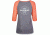 Dakine Rikki 3-4 Baseball Tee, WATERMELON, XL, 10001628-TEMELO-XL