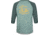 Dakine Walker 3/4 Baseball Tee - Mens, Balsam Green, 2XL, 10001612-BG-91M-XXL