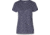 Dakine Zigzag Short Sleeve Tech T-Shirt - Womens, Heather Navy, Extra Small, 10002085-HN-91M-XS