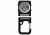 Dakota Watches Digital Square Clip Clock, Blk, 3088-1